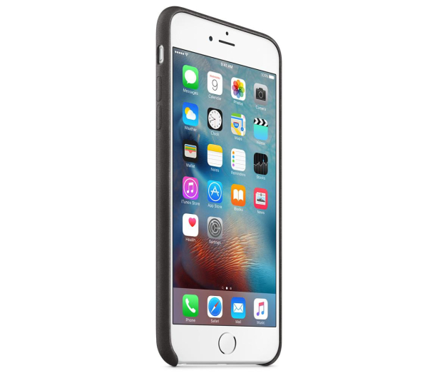 Apple iPhone 6s Plus Leather Case czarny - 259482 - zdjęcie 6